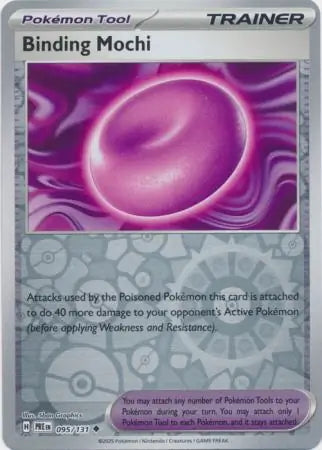 Prismatic Evolutions Binding Mochi #095/131 reverse holo